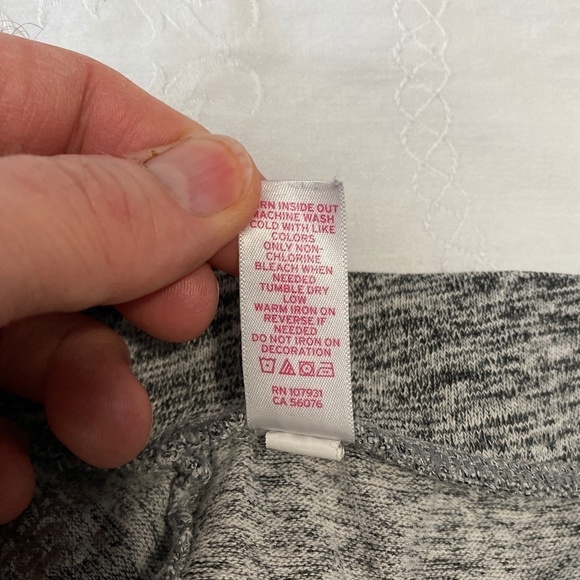 Justice Girl's Gray Active Shorts Size 14‎ - Picture 5 of 9